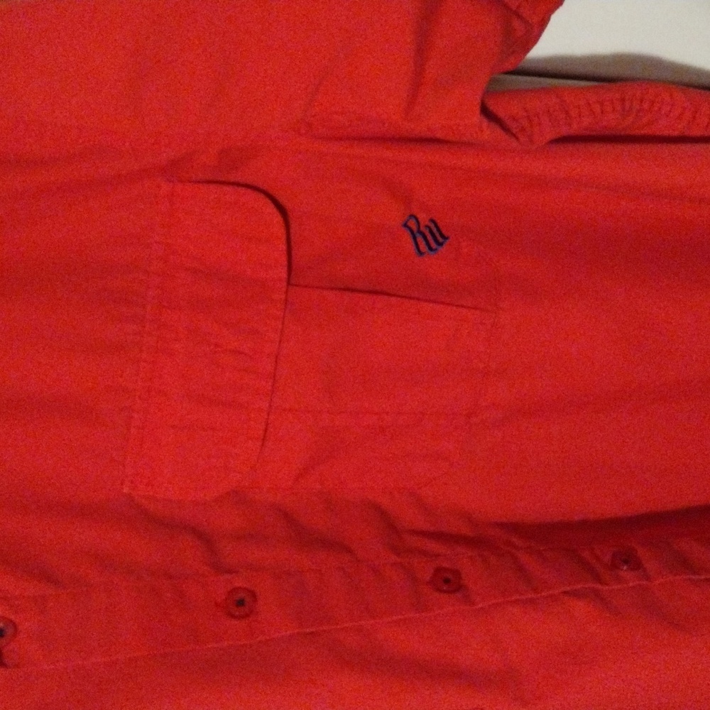 Red button up - Picture 4 of 6